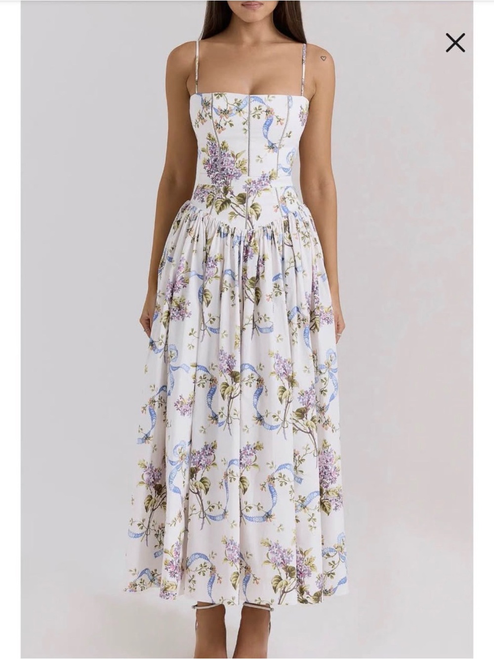 House of CB White Ysabella Dress